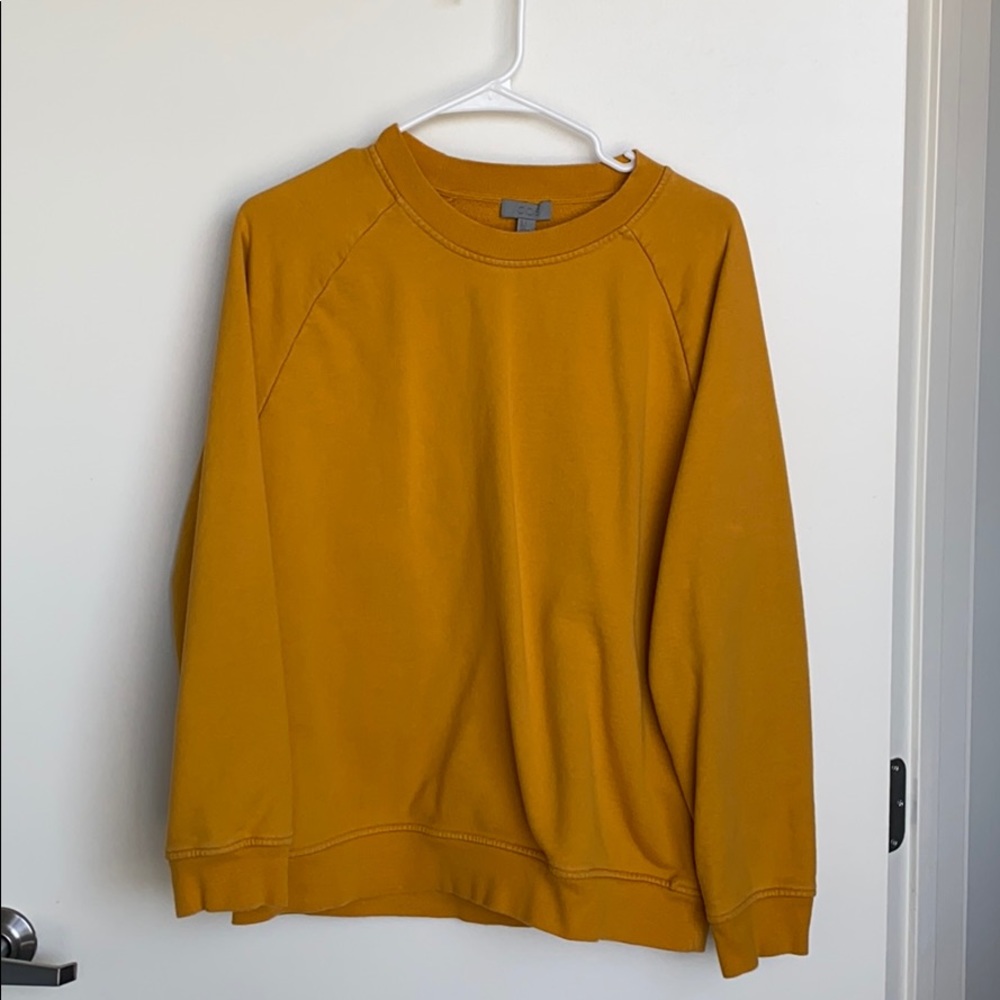 yellow hoodie